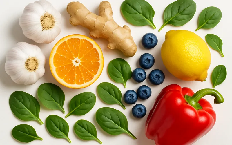 Alimente care întăresc imunitatea – legume și fructe colorate